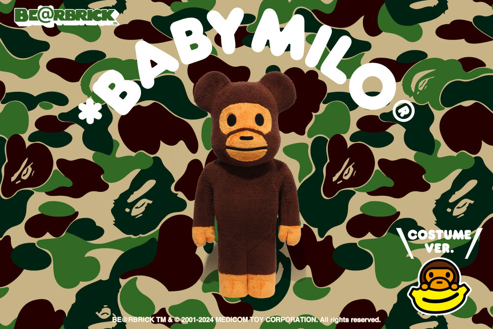 BABY MILO® COSTUME VER. BE@RBRICK | bape.com