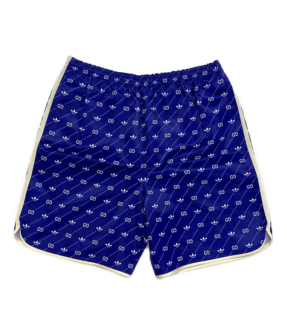 グッチ 美品 アディダス ショートパンツ 3ライン 701367 メンズ SIZE