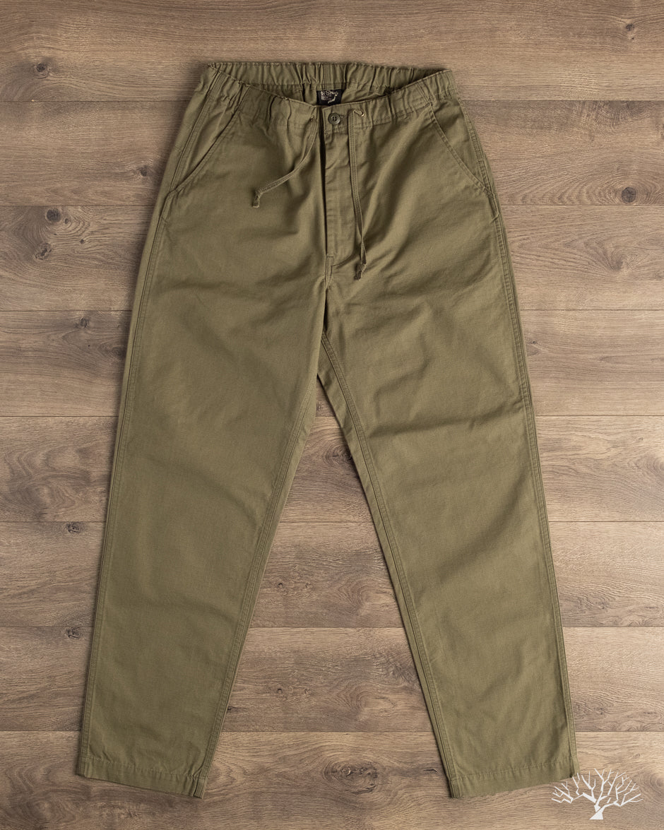 orSlow - New Yorker Pants - Army Green Ripstop – Withered Fig