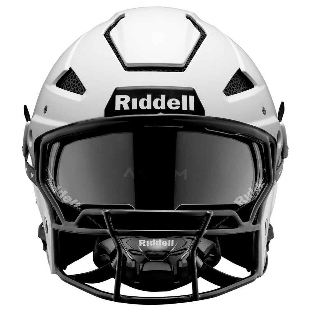 Riddell Axiom Helmets Standard (including Facemask) - White – www