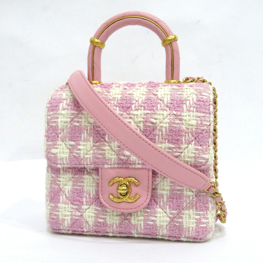 楽天市場】シャネル ツイード バッグ（カラーゴールド）（バッグ・小物