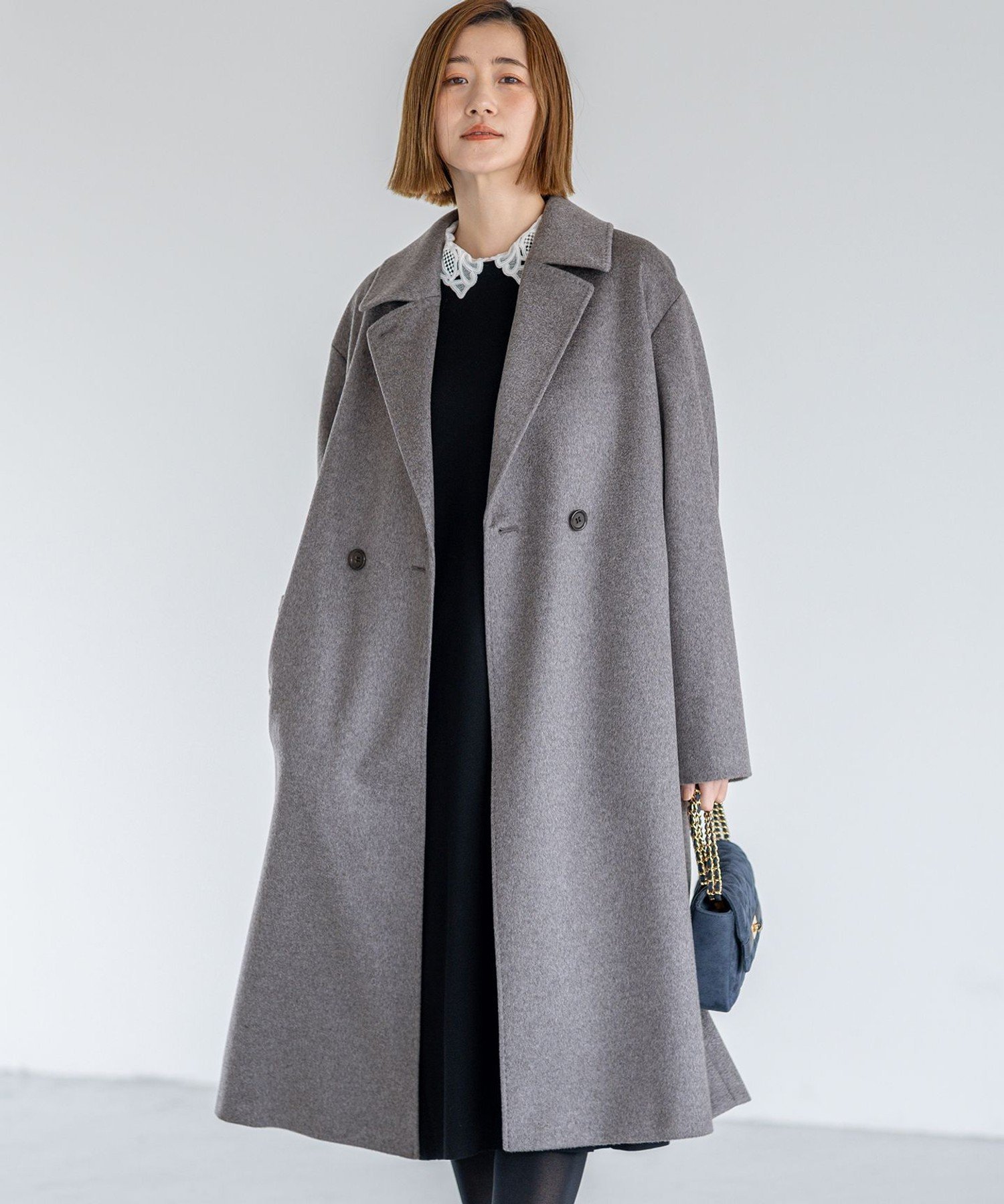 楽天市場】カシミヤ コート（ブランド23区）（レディースファッション