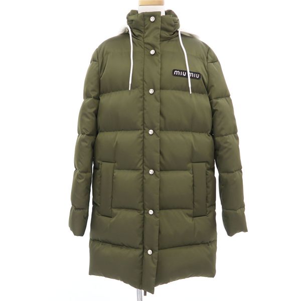 楽天市場】MIU MIU（カラーカーキグリーン）（コート・ジャケット