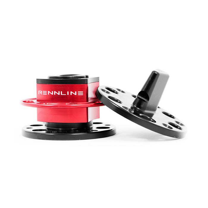 楽天市場】ステアリングホイール・クイックリリースハブ(レッド