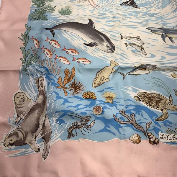 楽天市場】HERMES エルメス カレ90 Lavie Precieuse de la