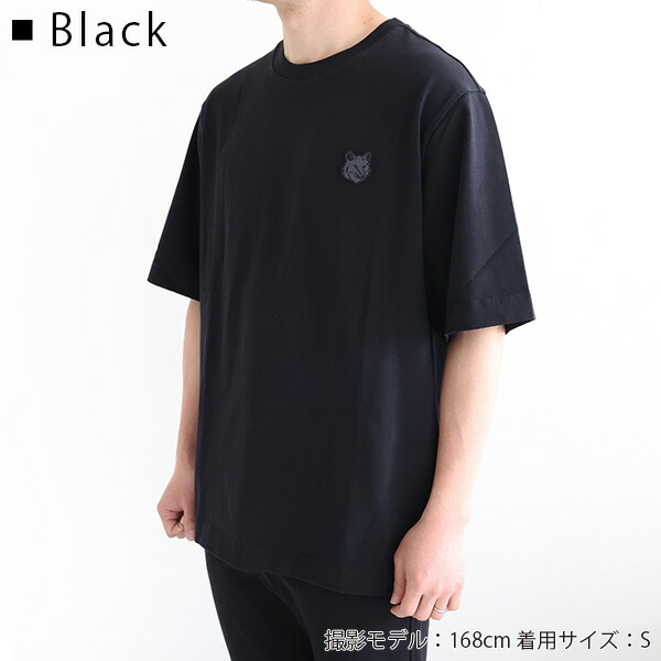 楽天市場】Maison Kitsune メゾンキツネ Bold Fax Head Patch Oversize