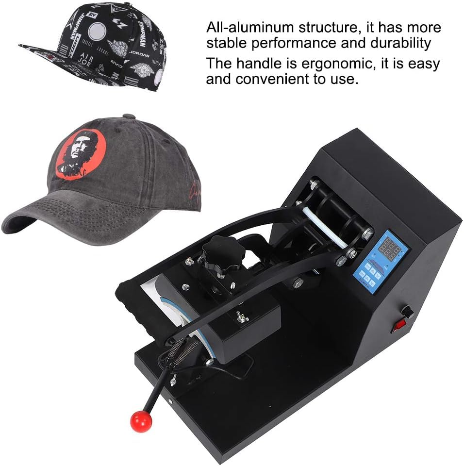 楽天市場】ヒートプレス機、熱転写プレス機 帽子、ハットヒートプレス