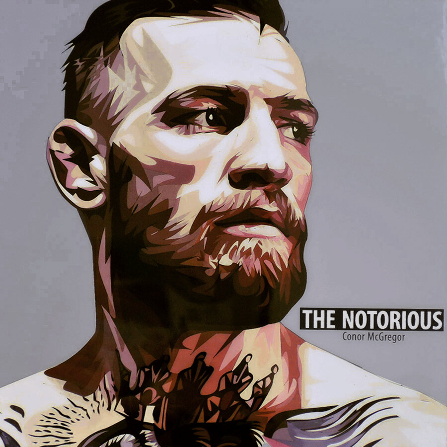 楽天市場】ポップアートフレーム Conor McGregor コナー・マクレガー