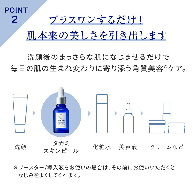 楽天市場】楽天No.1美容液◇タカミスキンピール お試しセット 角質美容