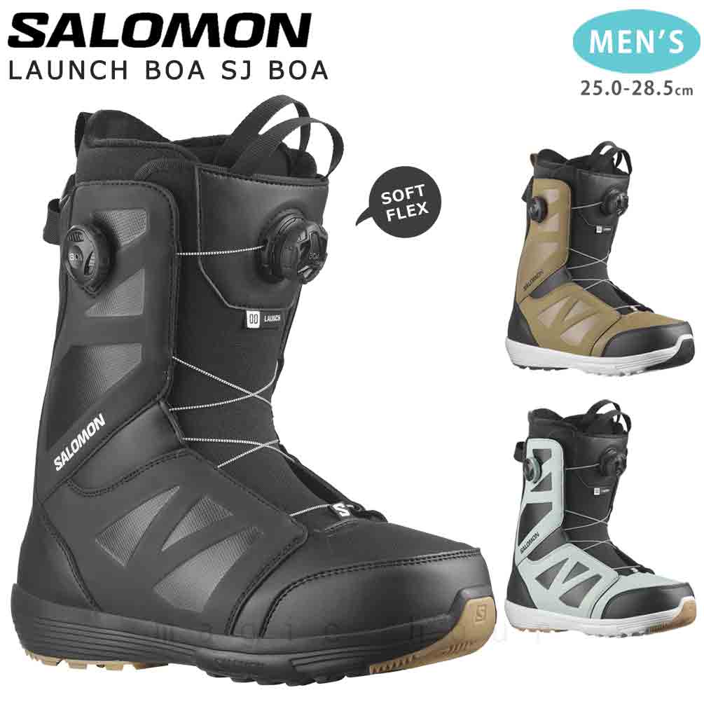 楽天市場】スノーボード ブーツ メンズ SALOMON サロモン LAUNCH BOA
