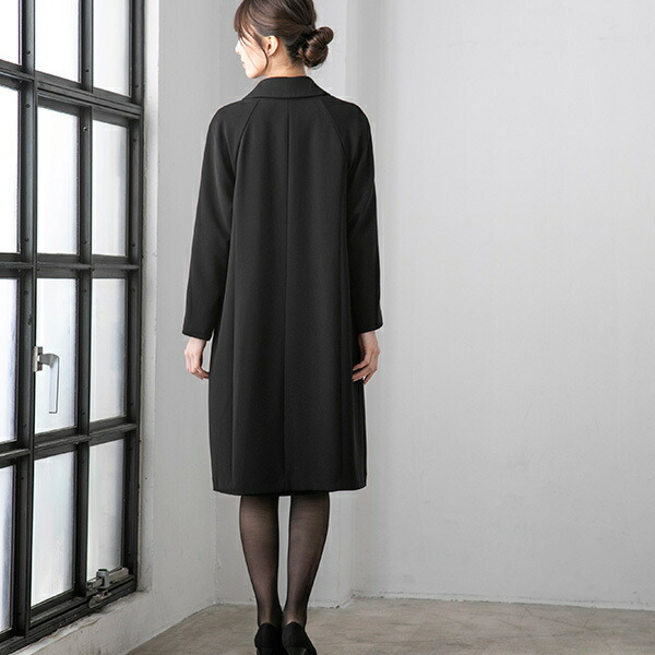 楽天市場】喪服/礼服/ブラックフォーマルコート/ライナー付きステン