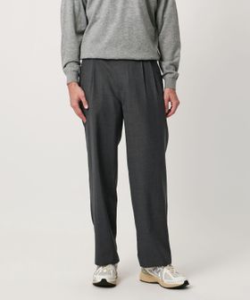 ワンフォーティー トロピカル 2プリーツワイドパンツ