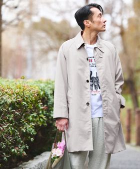 ステンカラーコート（グレー）｜ユナイテッドアローズ公式通販