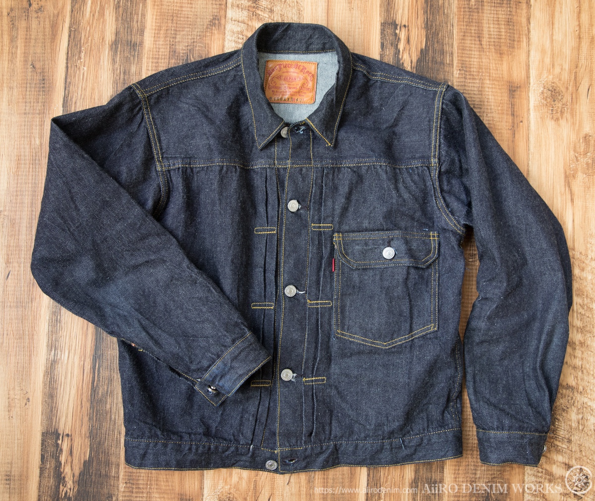ONE PIECE OF ROCK S406XXX [M-37] 着用1ヶ月 | AiiRO DENIM WORKS