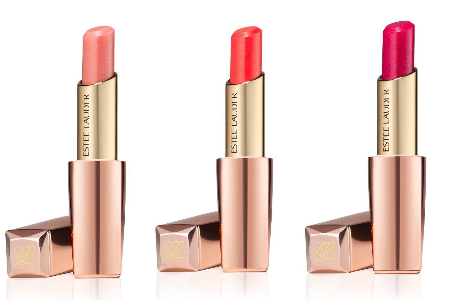 エスティ ローダー2022年春コスメ、“クリスタル”着想の血色ティン