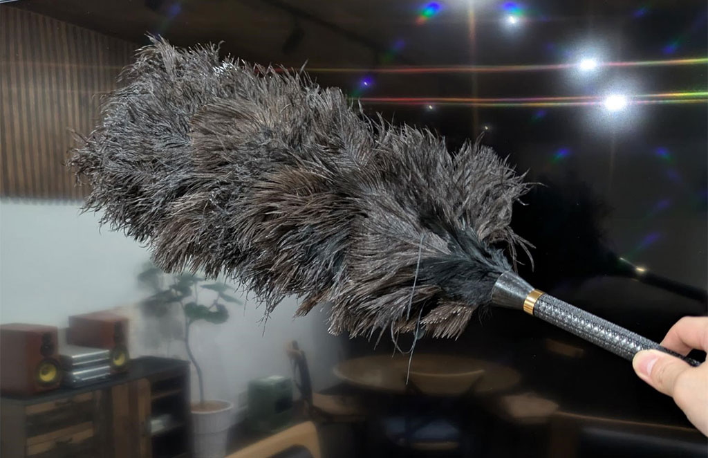 静電気除去機能付き毛ばたき｜ダスト零 | 株式会社 ケンエー