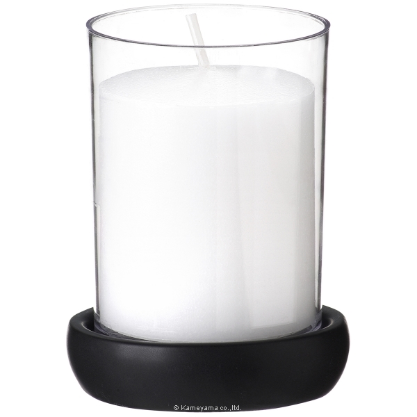 24時間ボーティブ台付 無地 ムジ｜カメヤマローソク直営販売店
