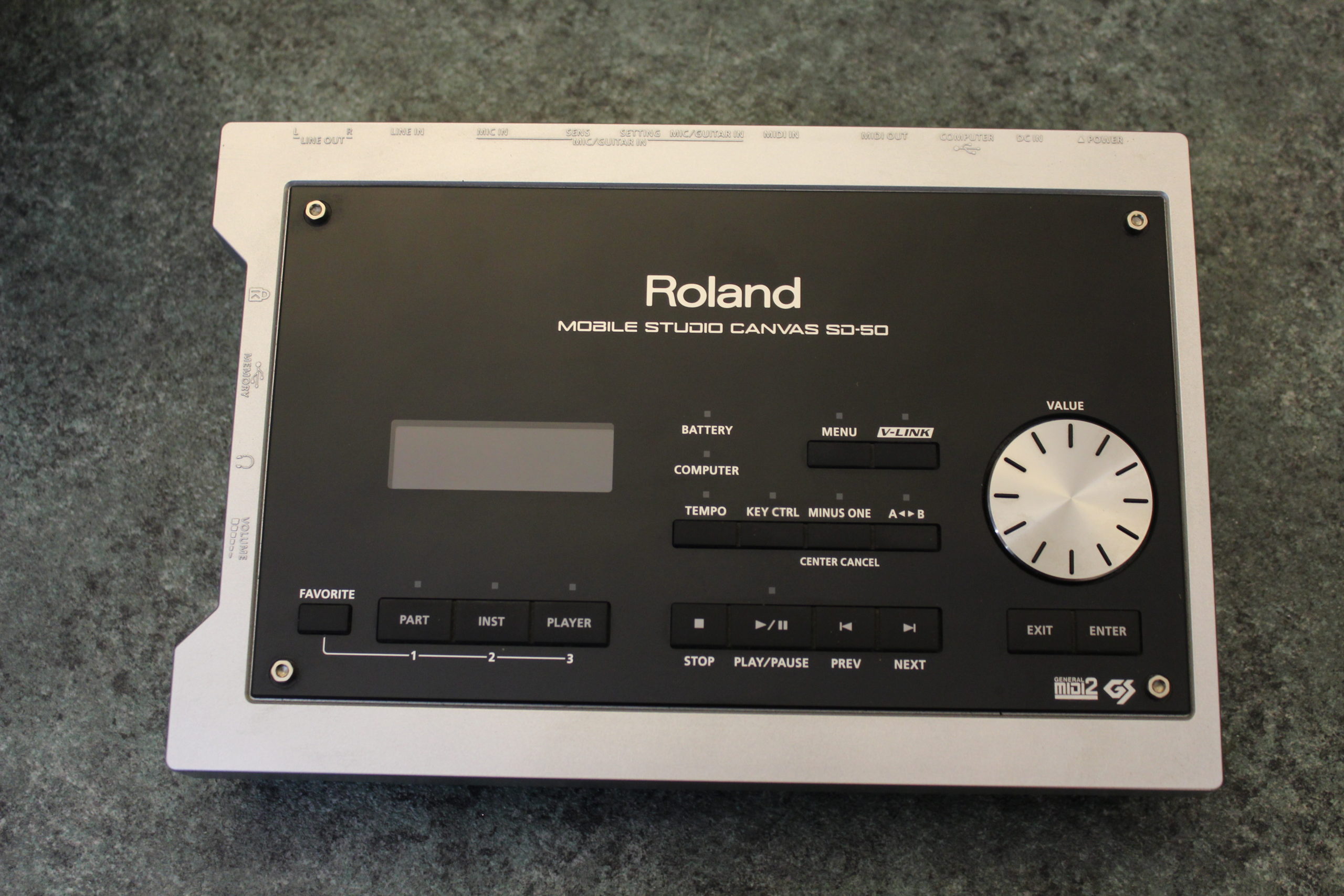 Roland SD-50 mobile studio canvas Expander midi/usb - Heaven Sound