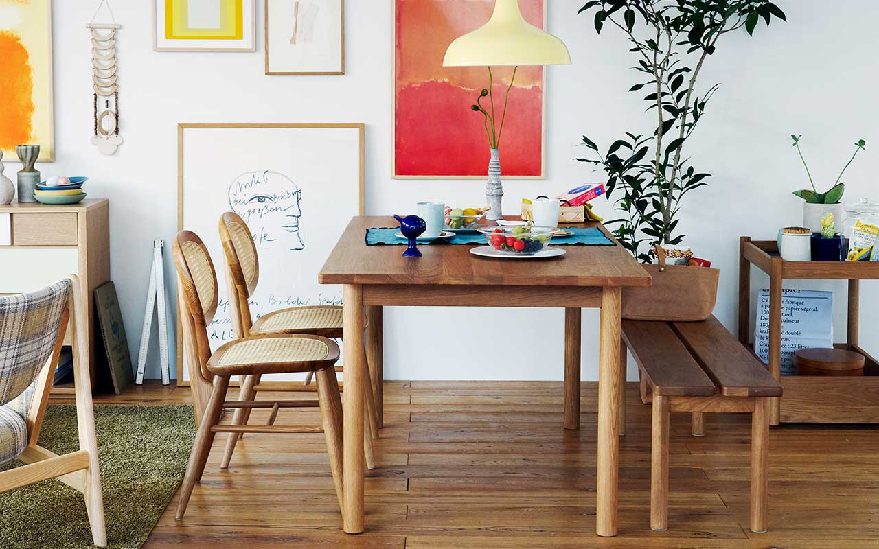 DIMANCHE DINING TABLE 1800｜ダイニングテーブル｜IDEE SHOP Online