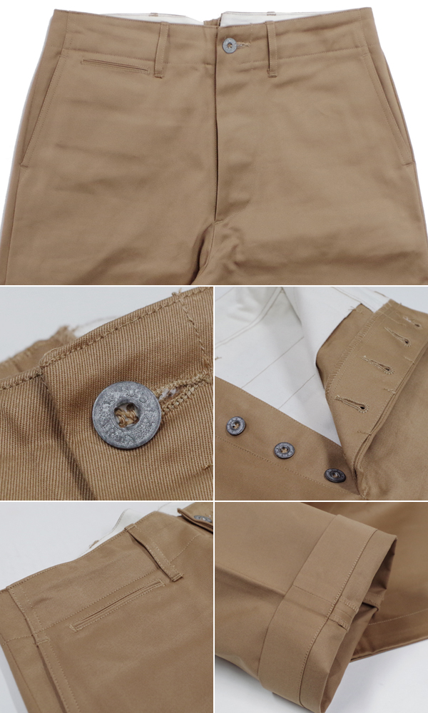 BUZZRICKSON'S バズリクソンズ ミリタリーチノ|コットン・ウエスト