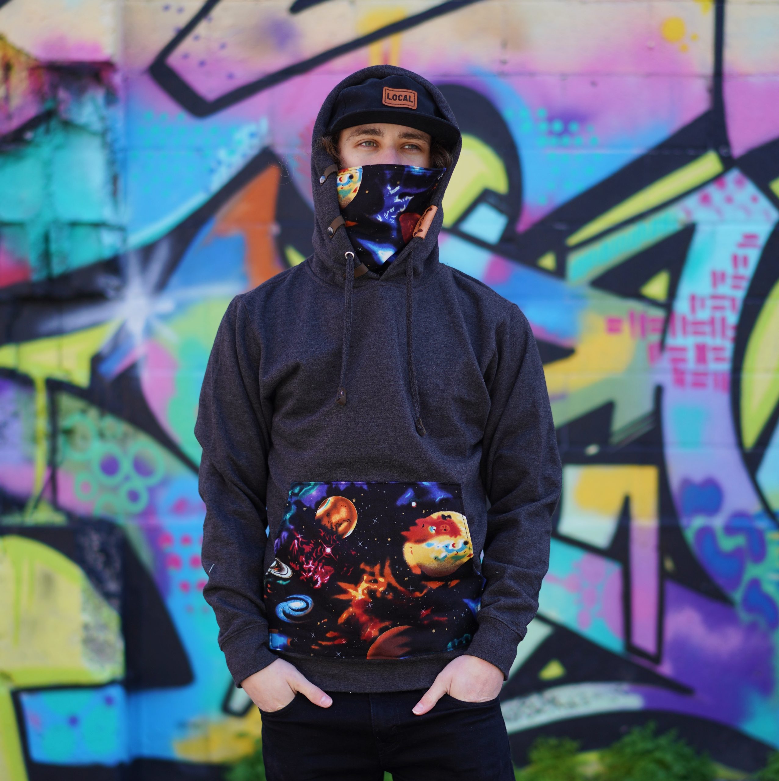 Space is the Place Ninja Hoodie - Local Knits
