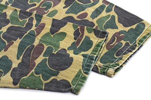 80s USA製 JIM CATFISH HUNTER SAFTBAK ダックハンターカモ コットン