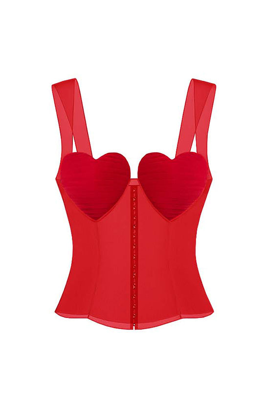Ms. Heart Bustier (Sheer Bodice) – Stolen Stores