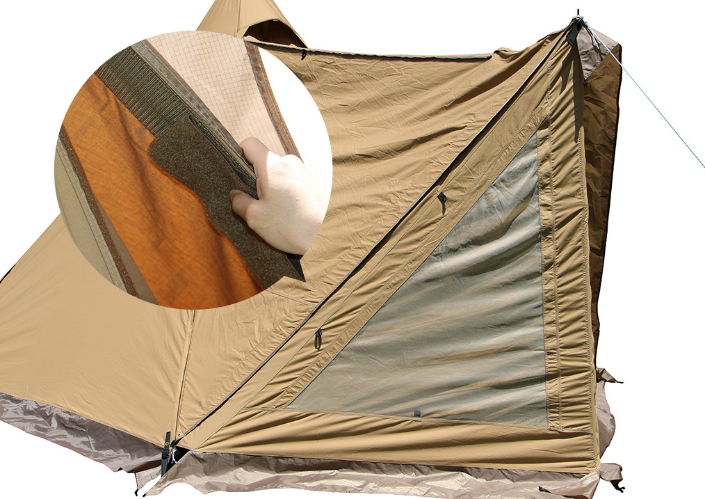 フロントフラップ コネクトサービス｜CUSTOMIZE｜PRODUCTS｜tent-Mark