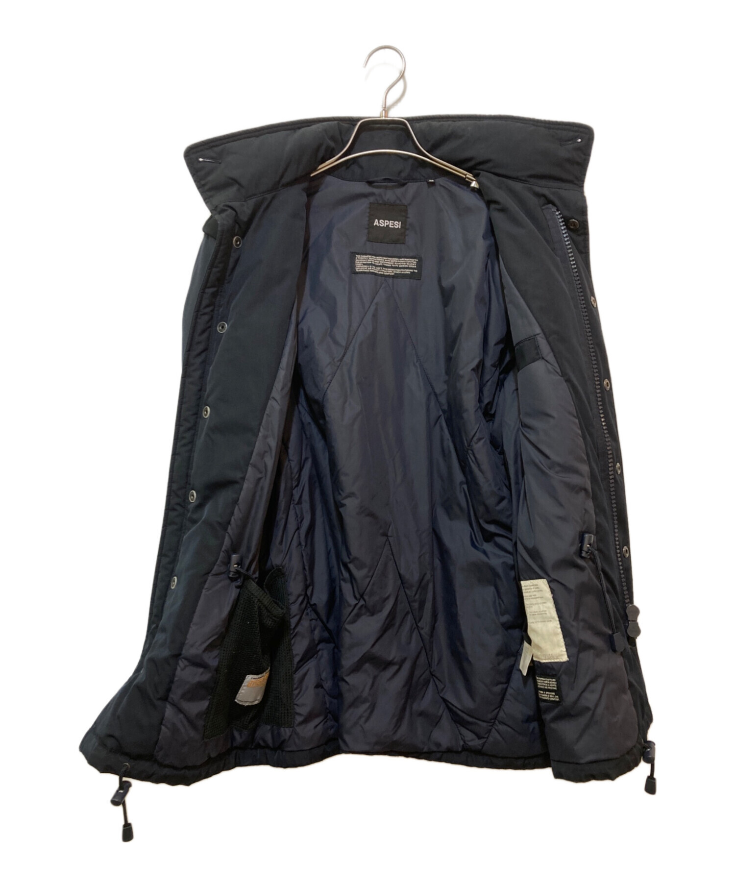 中古・古着通販】ASPESI (アスペジ) M65型 中綿ジャケット ネイビー