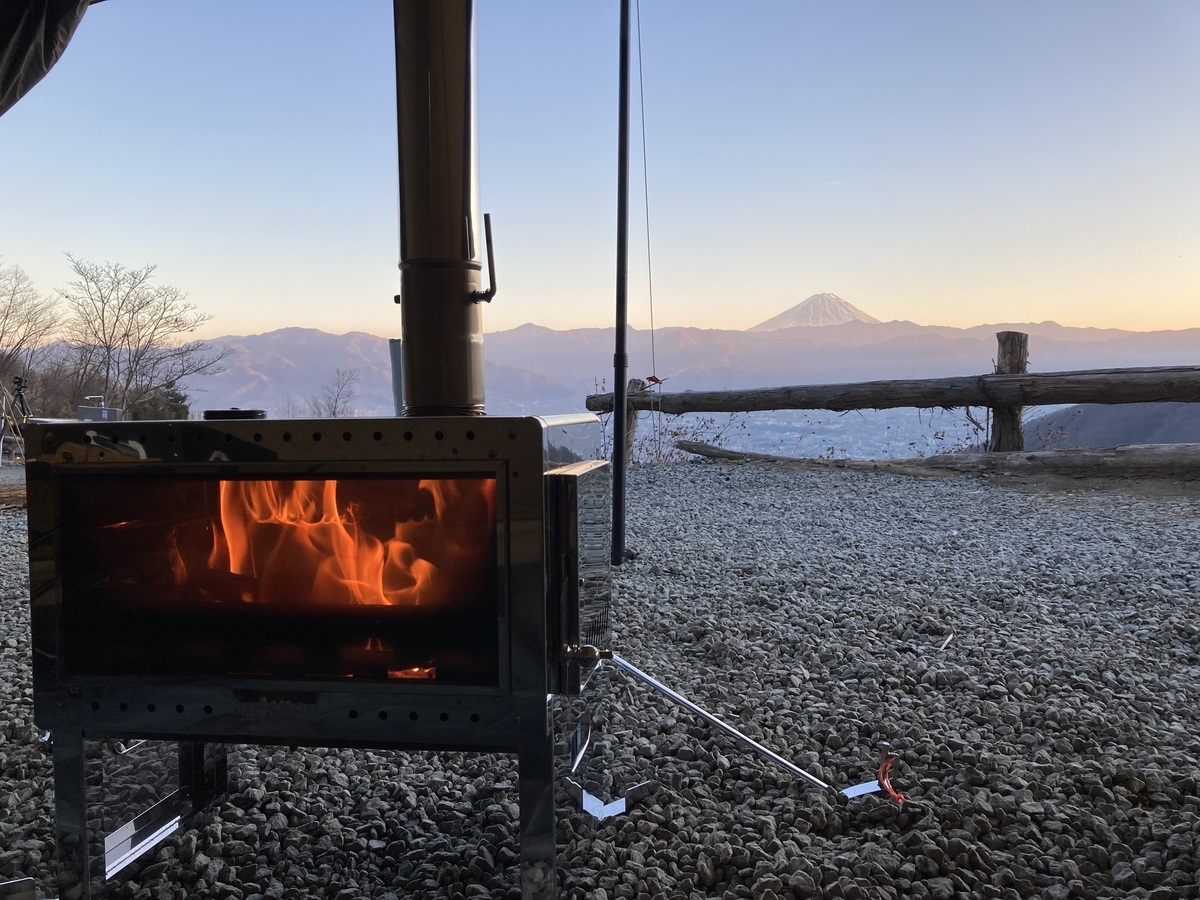 2次燃焼薪ストーブ ホンマHS-440 – 残念キャンプでごめんなさいっ！