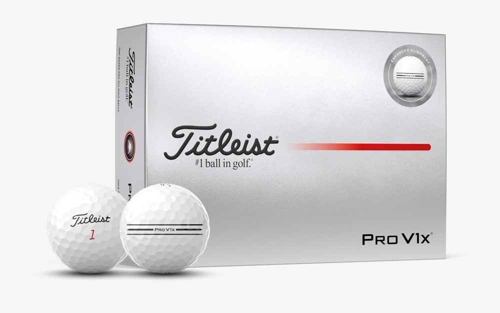 Titleist Pro V1, Pro V1x and Left Dash Pro V1x