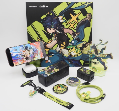 キィニチ尽くし”なコラボアイテム続々！ 「原神×UGREEN」ギフト