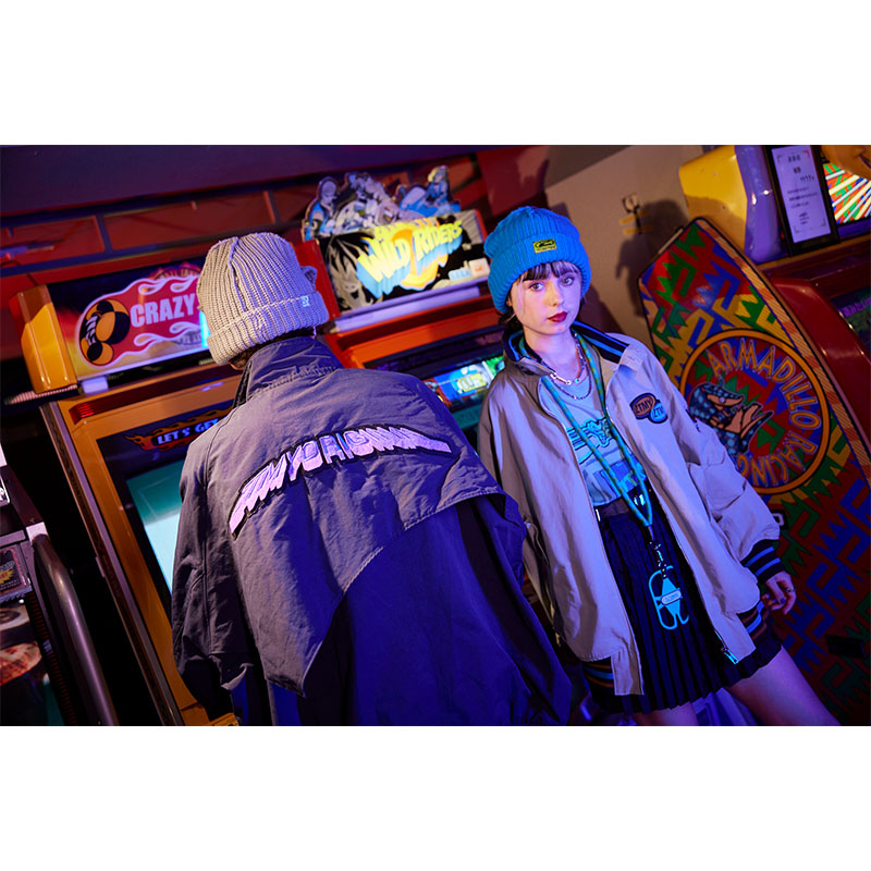 バーシティジャケット(Navy) - ZUTOMAYO MART