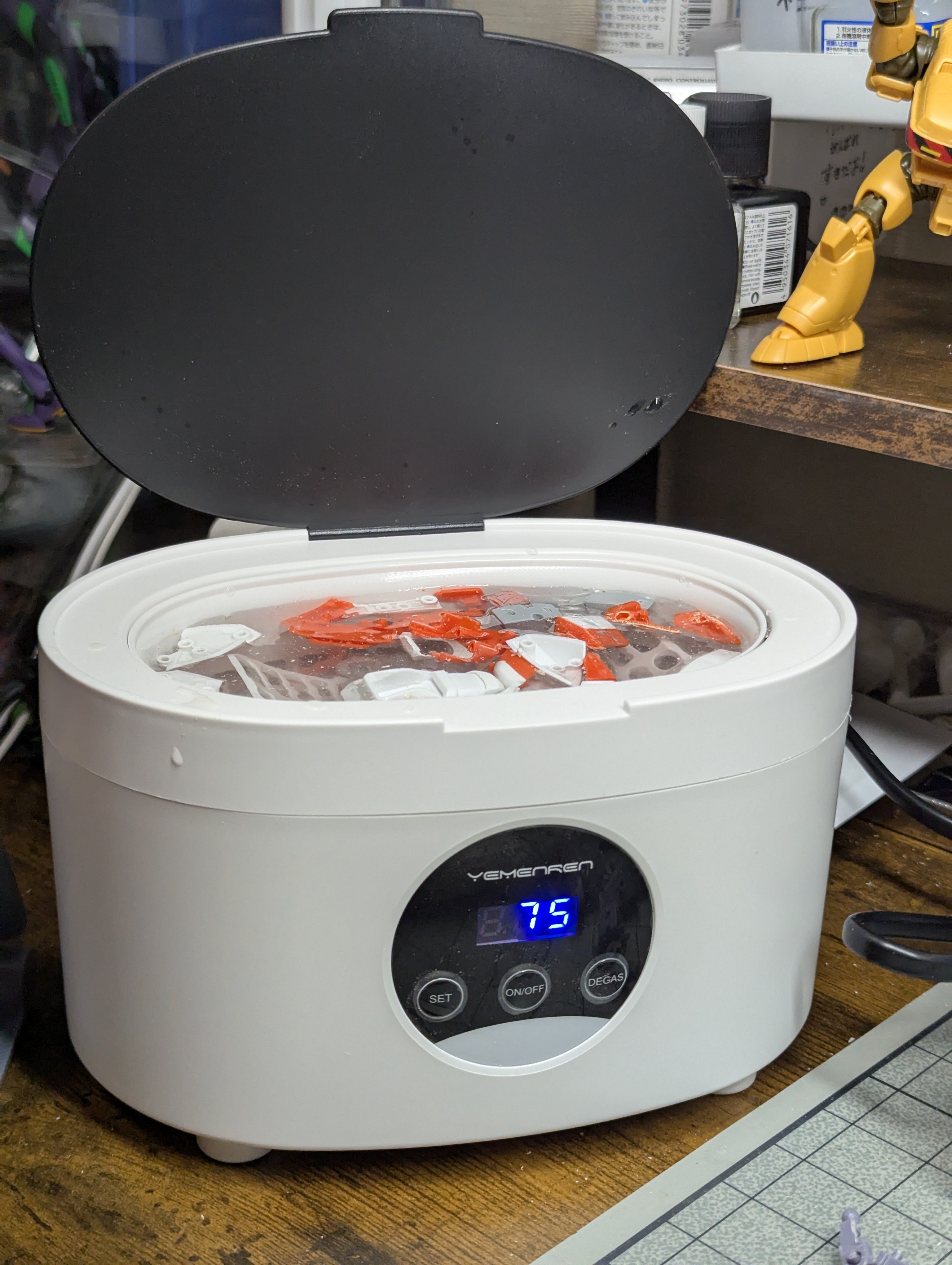 工具レビュー】超音波洗浄機｜パーツ洗浄、ちゃんとしてますか？｜ririwo