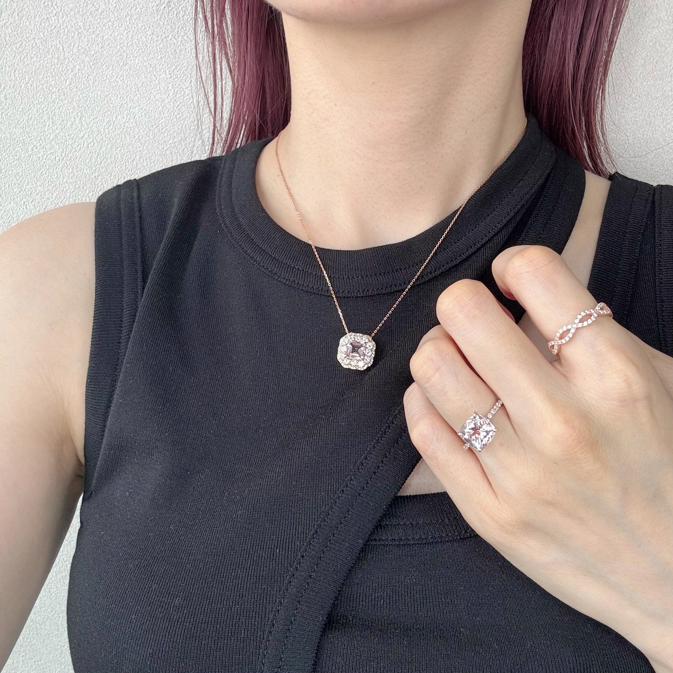 桃ごころ］リング モルガナイト – AYAKO SAKURAI（櫻井 彩子）公式サイト