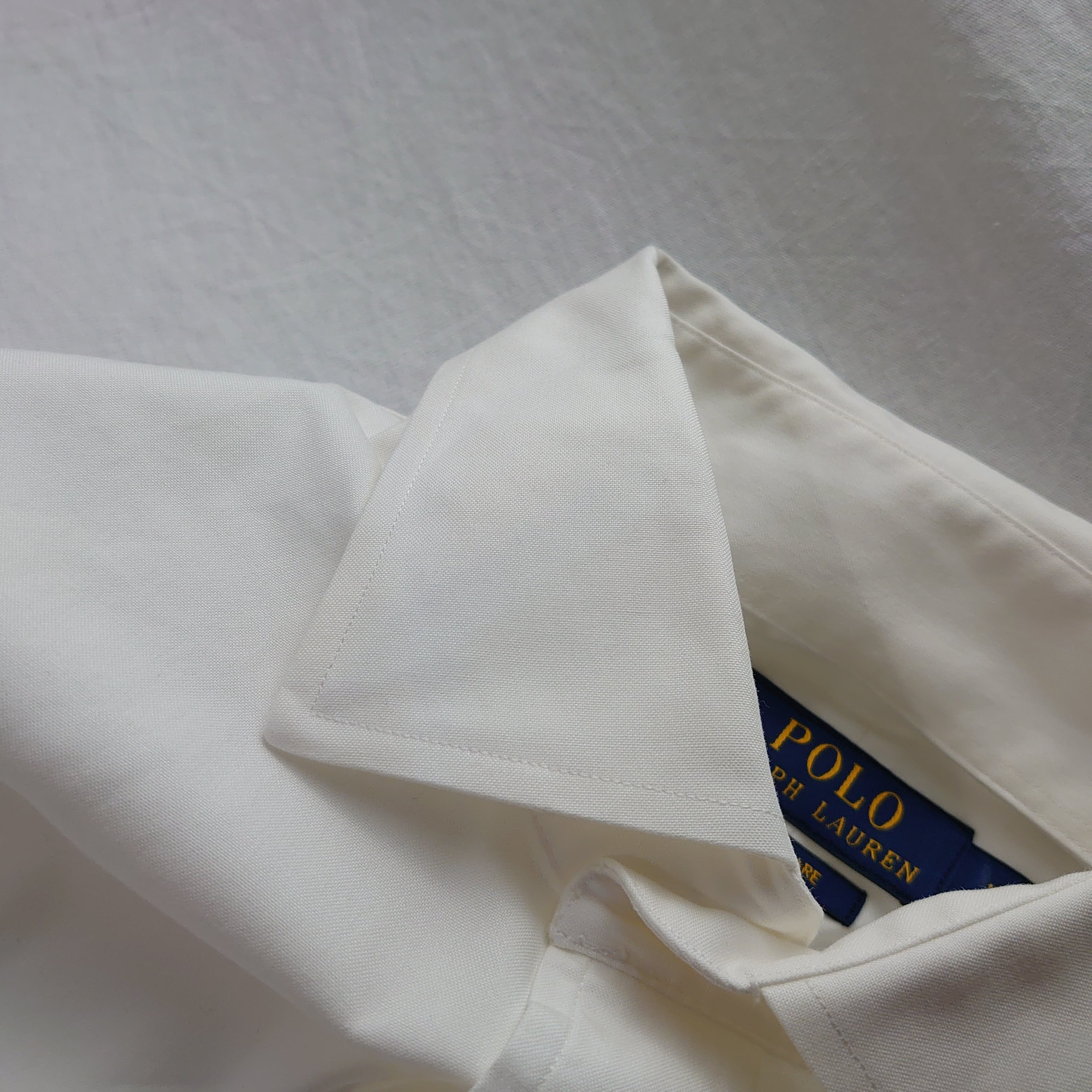 大人気】Ralph Lauren ラルフローレン 白シャツ ホワイトポニー刺繍