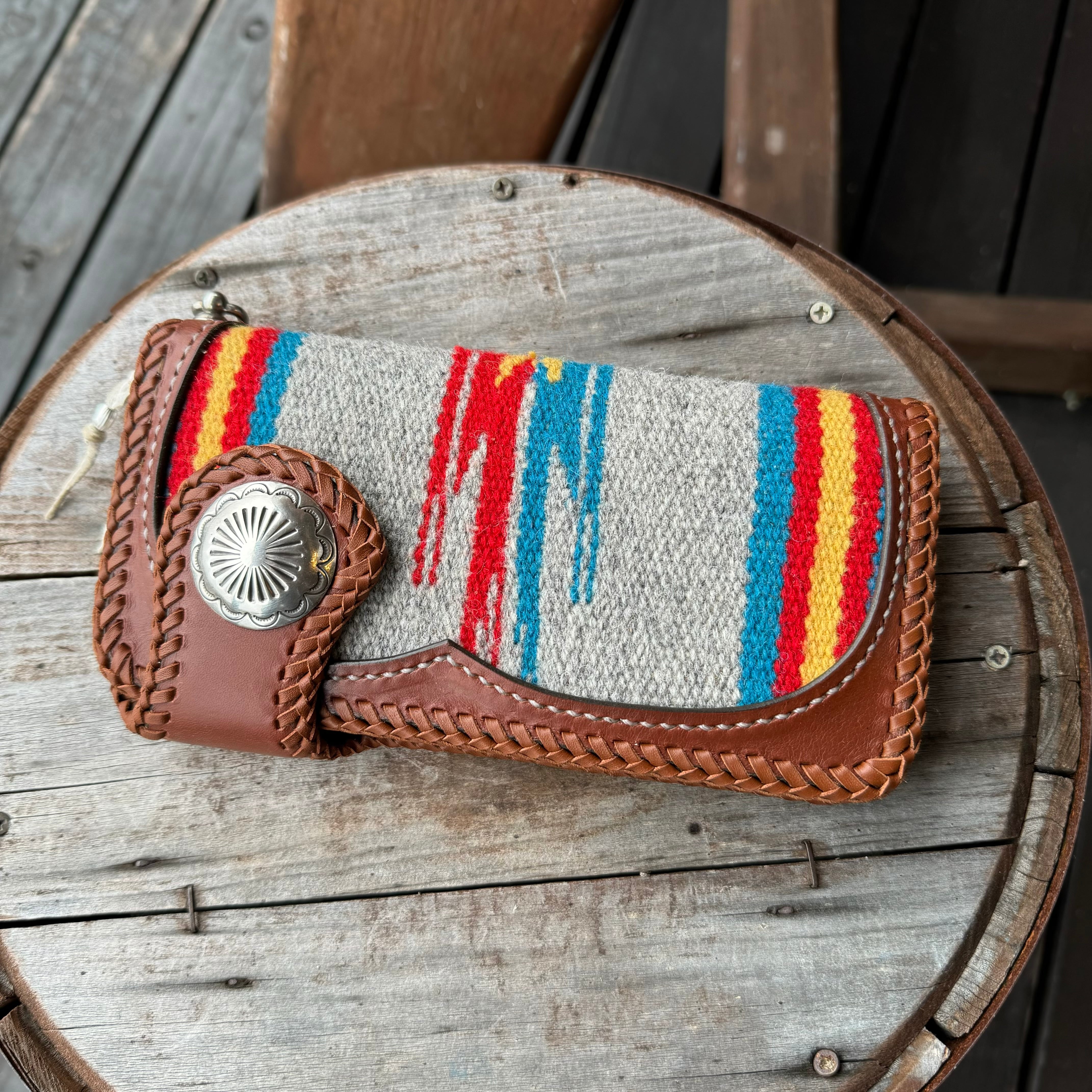 WHOLオリジナル ORTEGA's（オルテガ）ラグ インレイウォレット