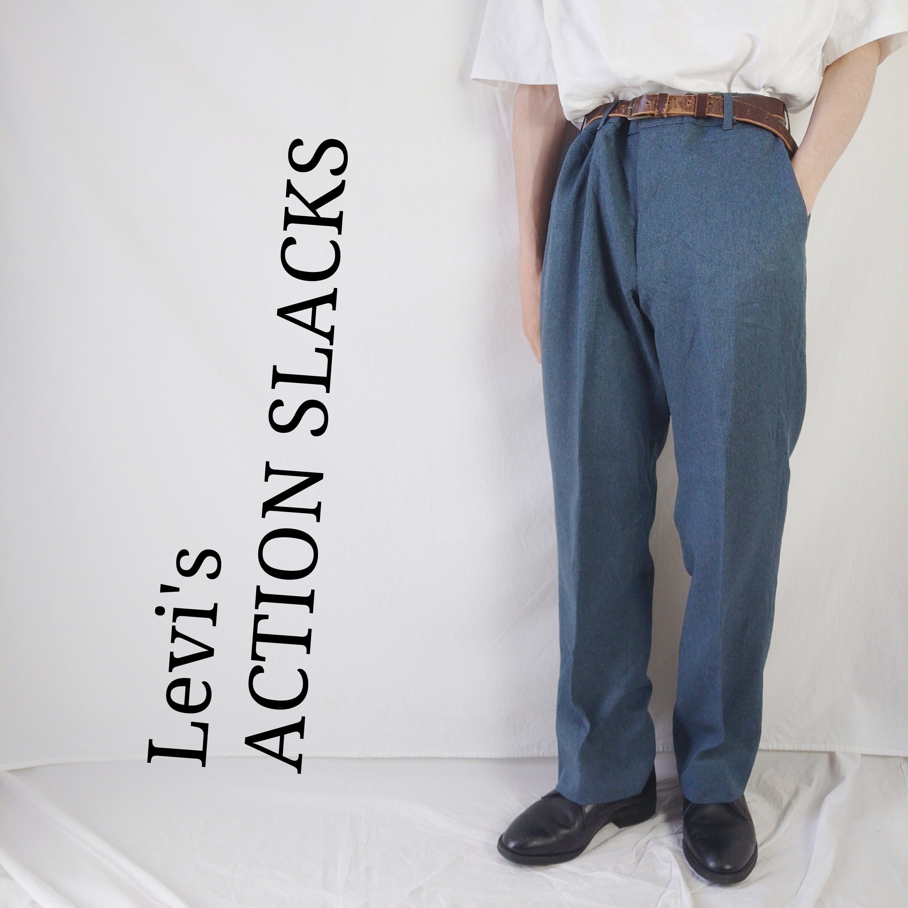 1980～90s】Levi's リーバイス アクションスラックス USA製