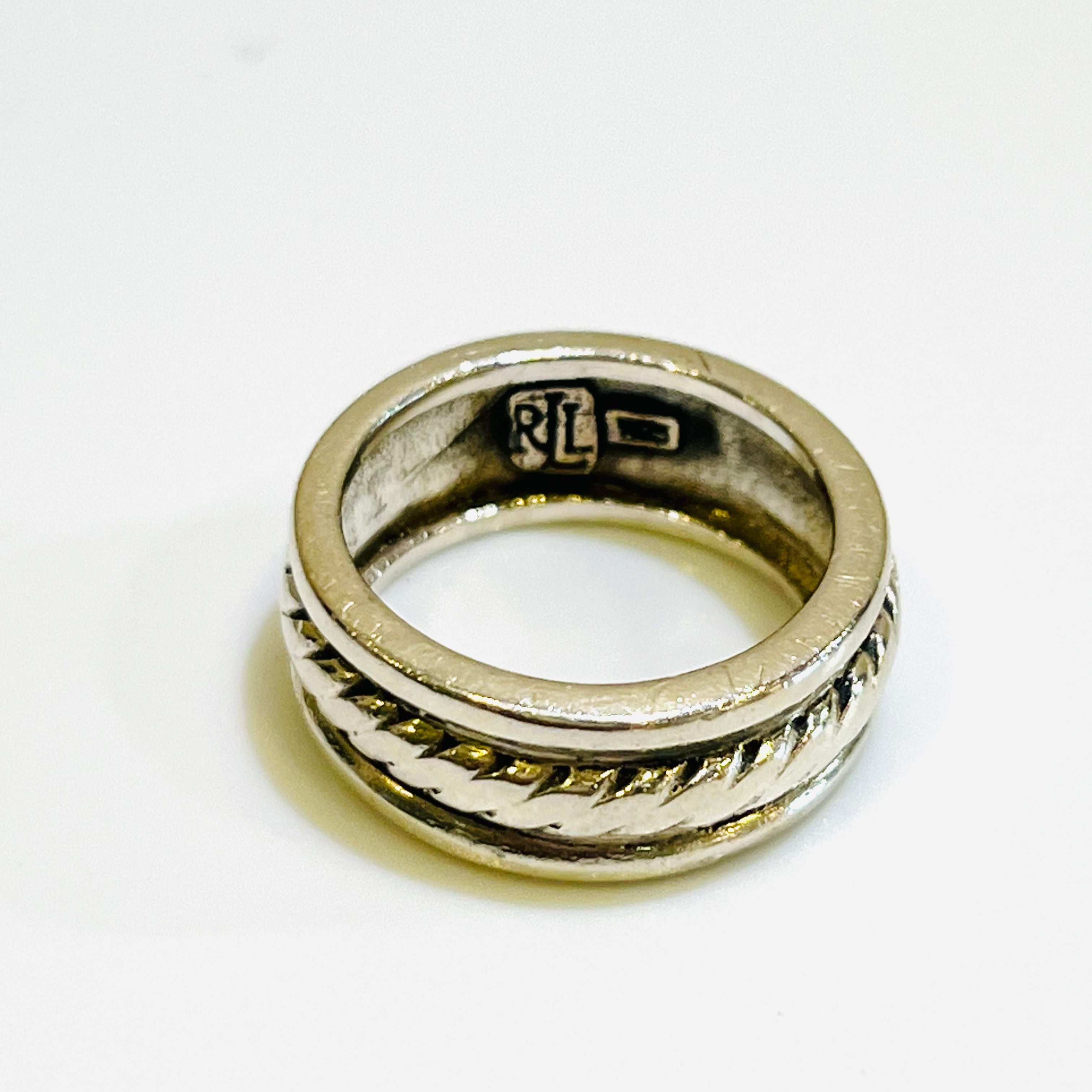 vintage Ralph lorenヴィンテージラルフローレン rope ring silver925