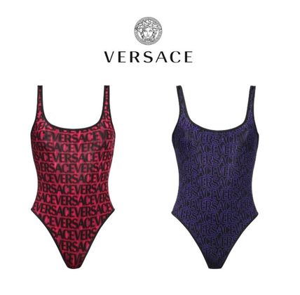レッド（赤）系 VERSACE(ヴェルサーチェ) ワンピース水着(レディース