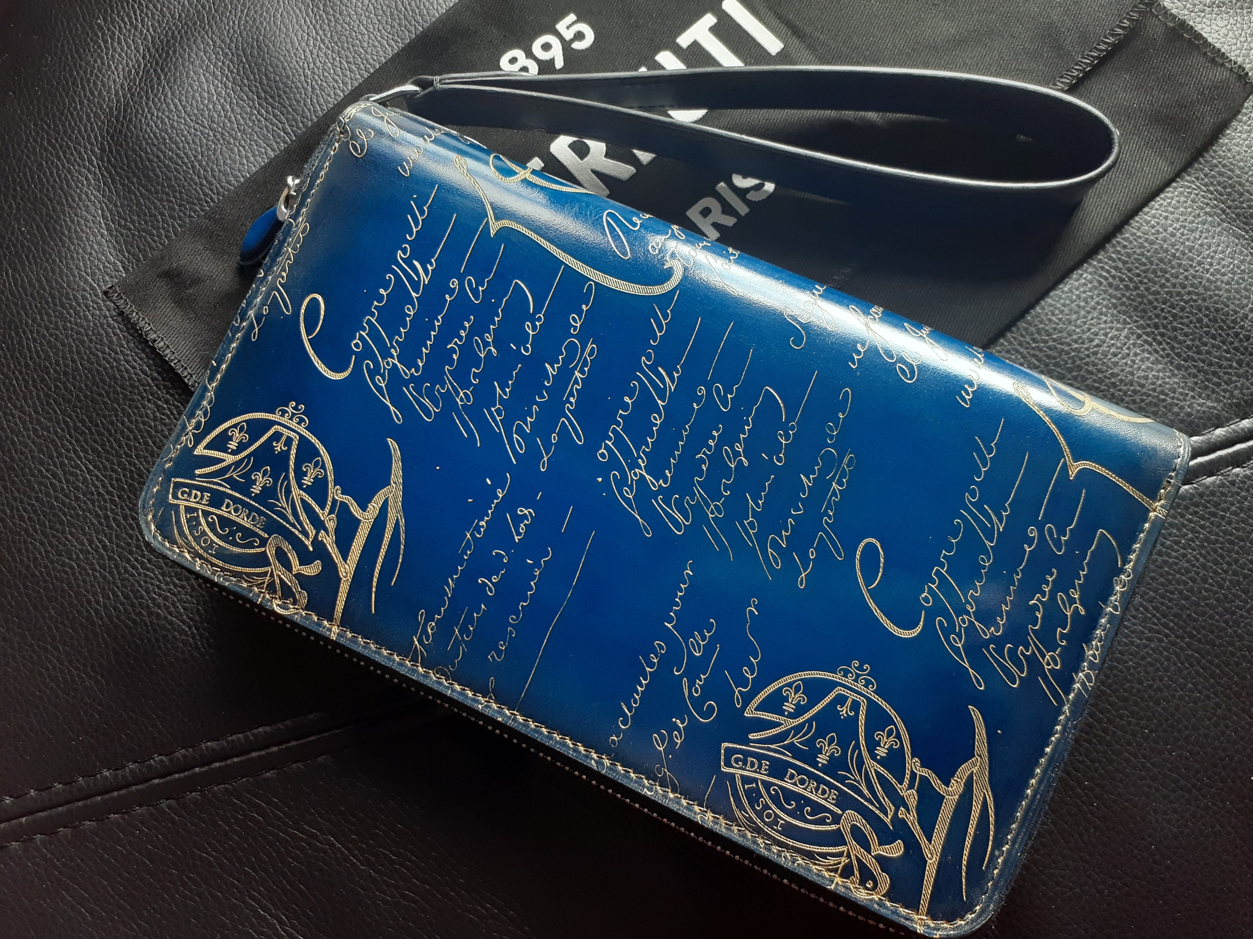 関税込◇Wスタンプxゴールドパティーヌ希少品!!ベルルッティTALI