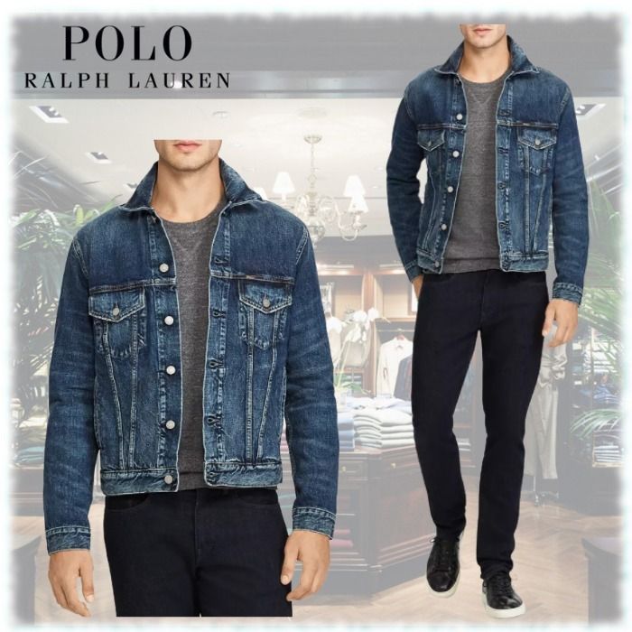 新作☆Polo Ralph Lauren メンズ デニム ジャケット (Ralph Lauren