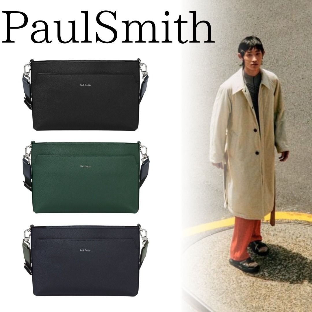 □PaulSmith□シグネチャーストライププラー 2WAYミニショルダー (Paul
