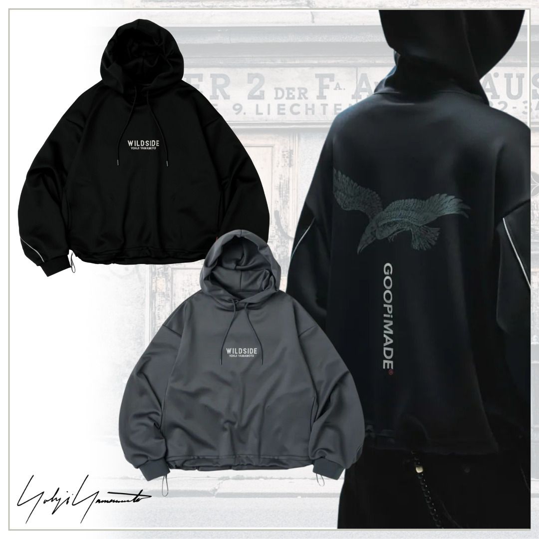 ワイルドサイドヨウジヤマモト×グーピーメイド】Hoodie (Yohji
