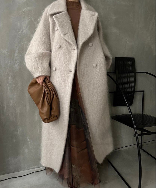 DEFORMATION COLLAR SHAGGY COAT（その他アウター）｜Ameri（アメリ