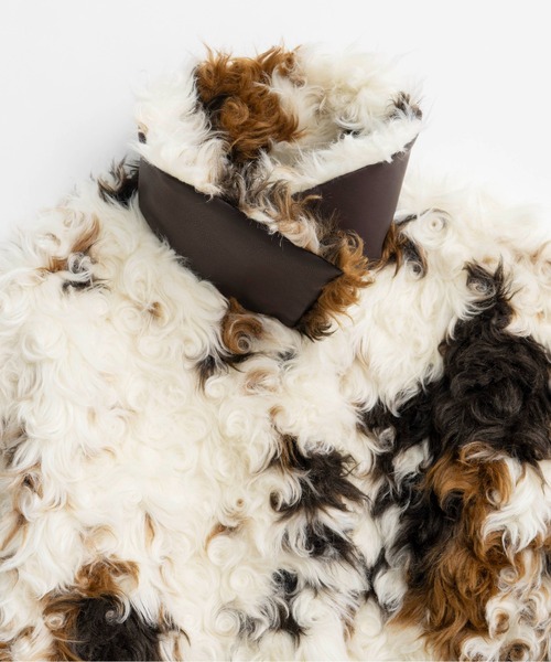 MAISON SPECIAL（メゾンスペシャル）の「Curl Faux Fur Coat/カール