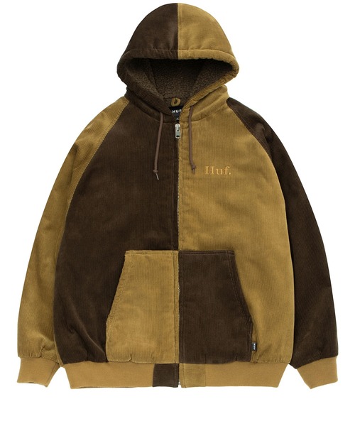 HUF（ハフ）の「COLTON CORD HOODED ZIP JACKET / HUF コーデュロイ