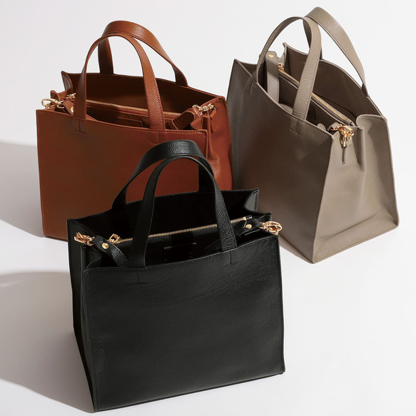 5つのポケットで収納上手】ミニトートバッグ レディース ショルダー