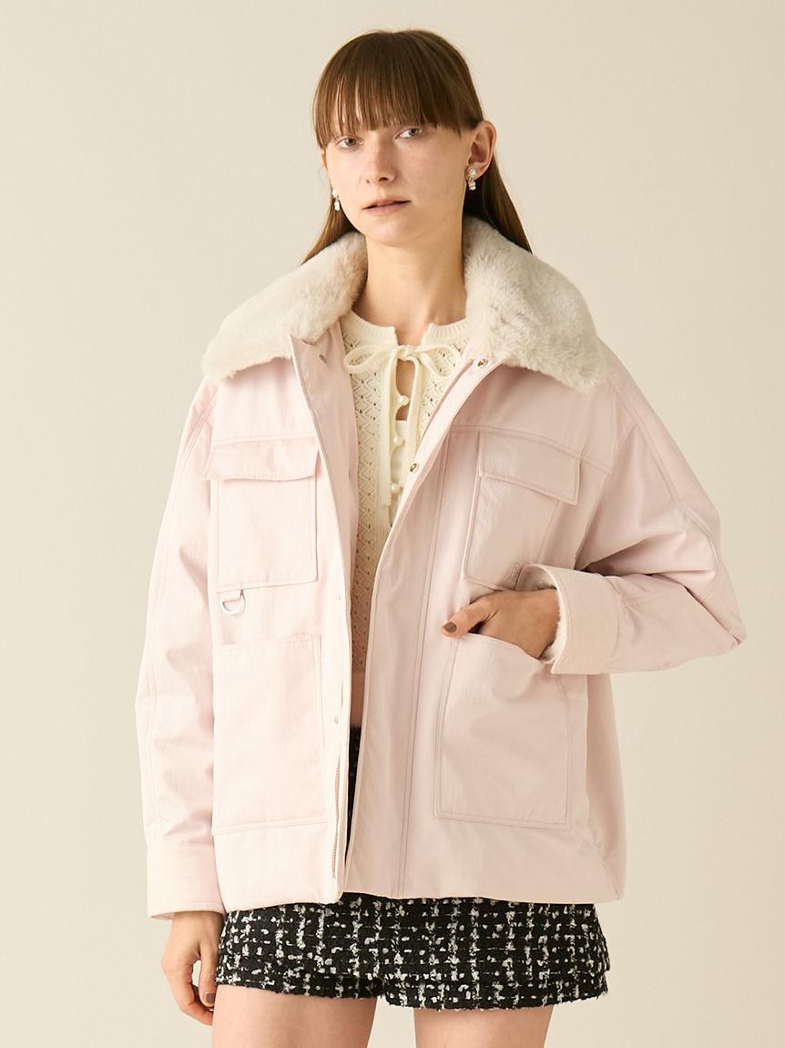 オフィシャルサイト限定カラー】パデットボウタイワークブルゾン