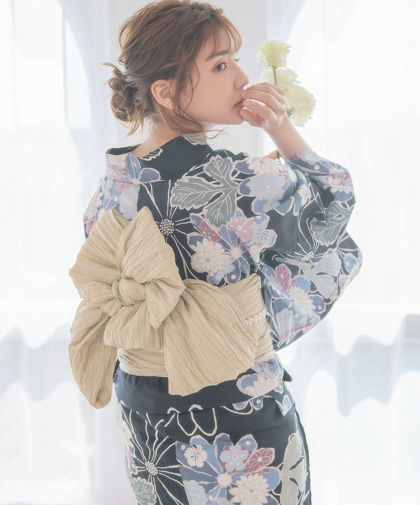 古典菊】Dita 浴衣セット【ゆかた・帯・下駄】 Dita 浴衣5点セット古典菊